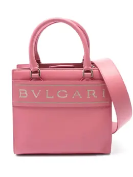 Bvlgari Pre-Owned: Розовая сумка-шоппер 