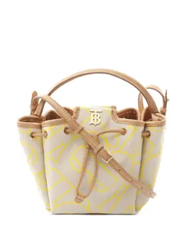 Burberry Pre-Owned: Бежевая сумка 