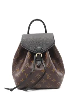 Louis Vuitton Pre-Owned: Коричневый рюкзак 
