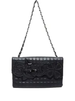 CHANEL Pre-Owned: Чёрная сумка 