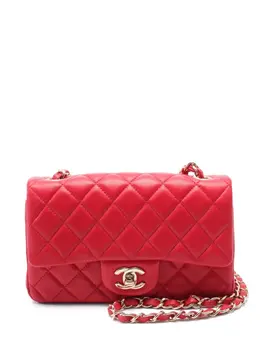 CHANEL Pre-Owned: Красная сумка 