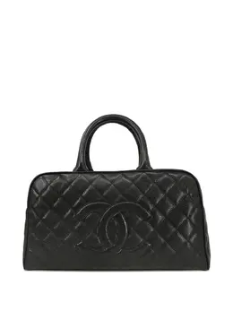 CHANEL Pre-Owned: Чёрная сумка 