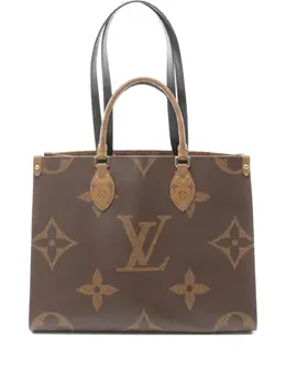 Louis Vuitton Pre-Owned: Коричневая сумка-шоппер 
