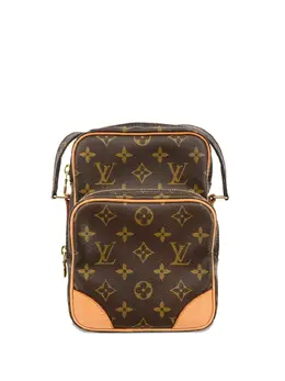 Louis Vuitton Pre-Owned: Коричневая сумка через плечо 