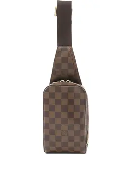 Louis Vuitton Pre-Owned: Коричневая сумка через плечо 