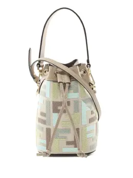 Fendi Pre-Owned: Бежевая сумка 