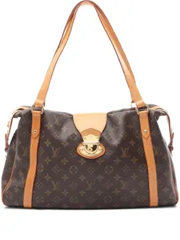 Louis Vuitton Pre-Owned: Коричневая сумка 
