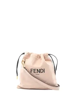 Fendi Pre-Owned: Розовый клатч 