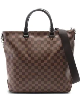 Louis Vuitton Pre-Owned: Коричневая сумка-шоппер 
