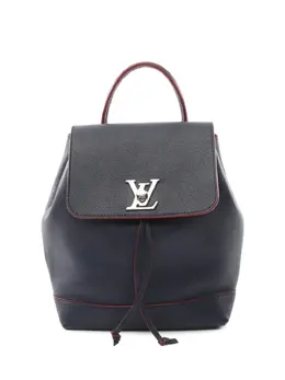 Louis Vuitton Pre-Owned: Синий рюкзак 
