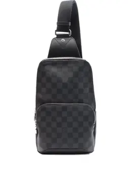 Louis Vuitton Pre-Owned: Чёрная сумка 