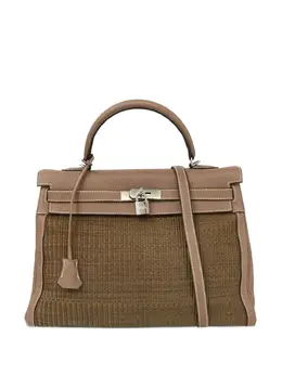 Hermès Pre-Owned: Коричневая сумка 
