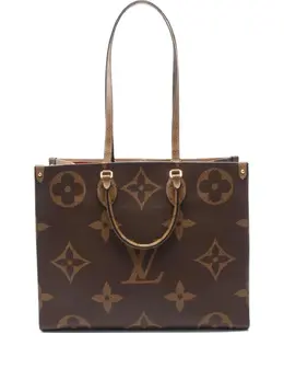 Louis Vuitton Pre-Owned: Коричневая сумка-шоппер 