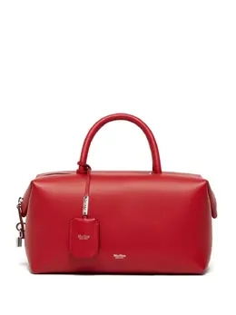 Max Mara: Красная сумка-шоппер 