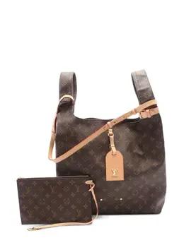 Louis Vuitton Pre-Owned: Коричневая сумка-шоппер 