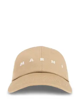 Marni: Бежевая кепка 