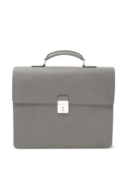 Louis Vuitton Pre-Owned: Серый портфель 