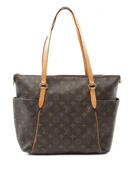 Louis Vuitton Pre-Owned: Коричневая сумка-шоппер 