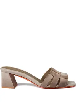 Santoni: Бежевые сандалии 