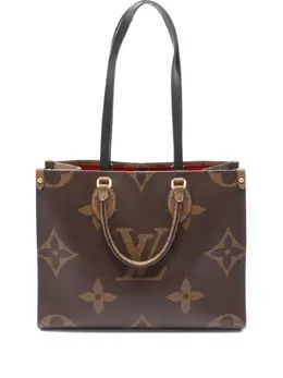 Louis Vuitton Pre-Owned: Коричневая сумка-шоппер 