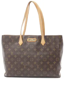 Louis Vuitton Pre-Owned: Коричневая сумка-шоппер 