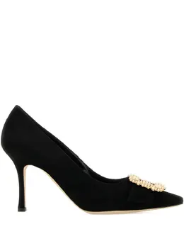 Manolo Blahnik: Чёрные туфли 