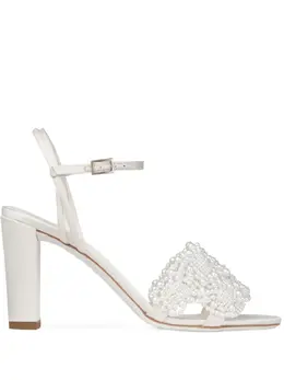 Jimmy Choo: Белые босоножки 