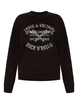 Zadig&Voltaire: Свитшот с принтом 