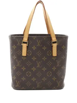 Louis Vuitton Pre-Owned: Коричневая сумка-шоппер 