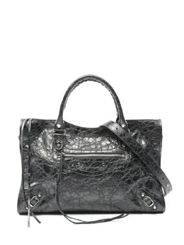 Balenciaga Pre-Owned: Чёрная сумка-шоппер 