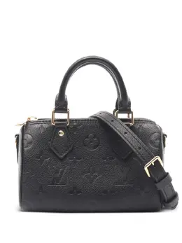 Louis Vuitton Pre-Owned: Чёрная сумка-шоппер 