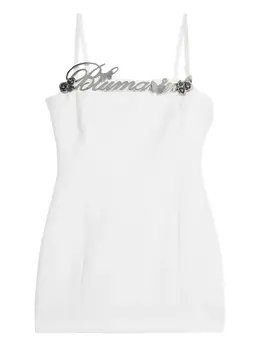Blumarine: Белое платье 