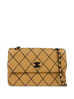 CHANEL Pre-Owned: Бежевая сумка 