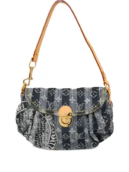 Louis Vuitton Pre-Owned: Голубая сумка 