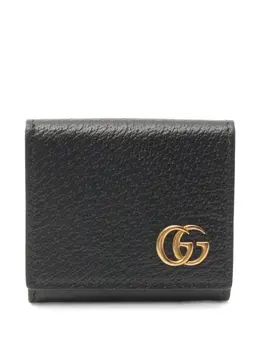 Gucci Pre-Owned: Чёрный кошелёк 