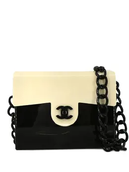 CHANEL Pre-Owned: Двухцветная сумка 
