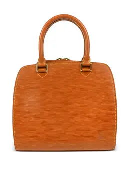 Louis Vuitton Pre-Owned: Оранжевая сумка-шоппер 