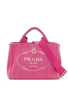 Prada Pre-Owned: Розовая сумка 