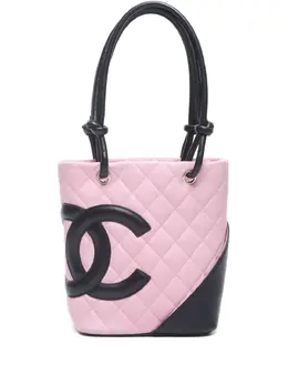 CHANEL Pre-Owned: Розовая сумка 
