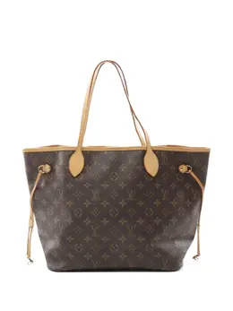 Louis Vuitton Pre-Owned: Коричневая сумка-шоппер 