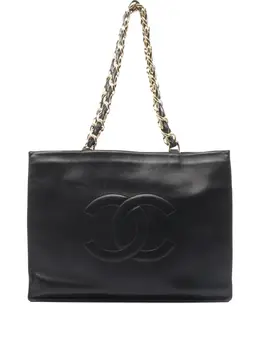 CHANEL Pre-Owned: Чёрная сумка 