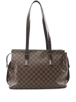 Louis Vuitton Pre-Owned: Коричневая сумка-шоппер 