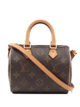 Louis Vuitton Pre-Owned: Коричневая сумка 