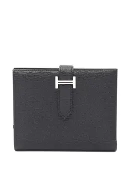 Hermès Pre-Owned: Чёрный кошелёк 