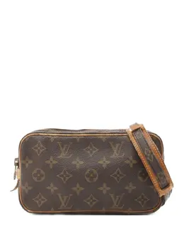 Louis Vuitton Pre-Owned: Коричневая сумка 