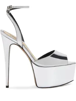 Alexandre Vauthier: Серебристые сандалии 