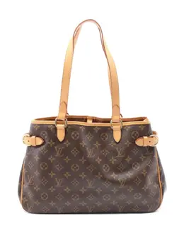 Louis Vuitton Pre-Owned: Коричневая сумка-шоппер 