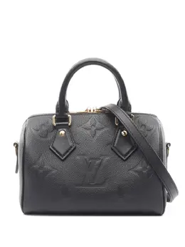 Louis Vuitton Pre-Owned: Чёрная сумка 