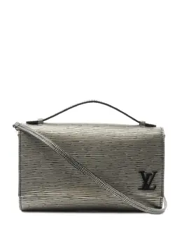 Louis Vuitton Pre-Owned: Серебристая сумка 