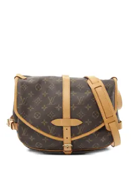 Louis Vuitton Pre-Owned: Коричневая сумка 